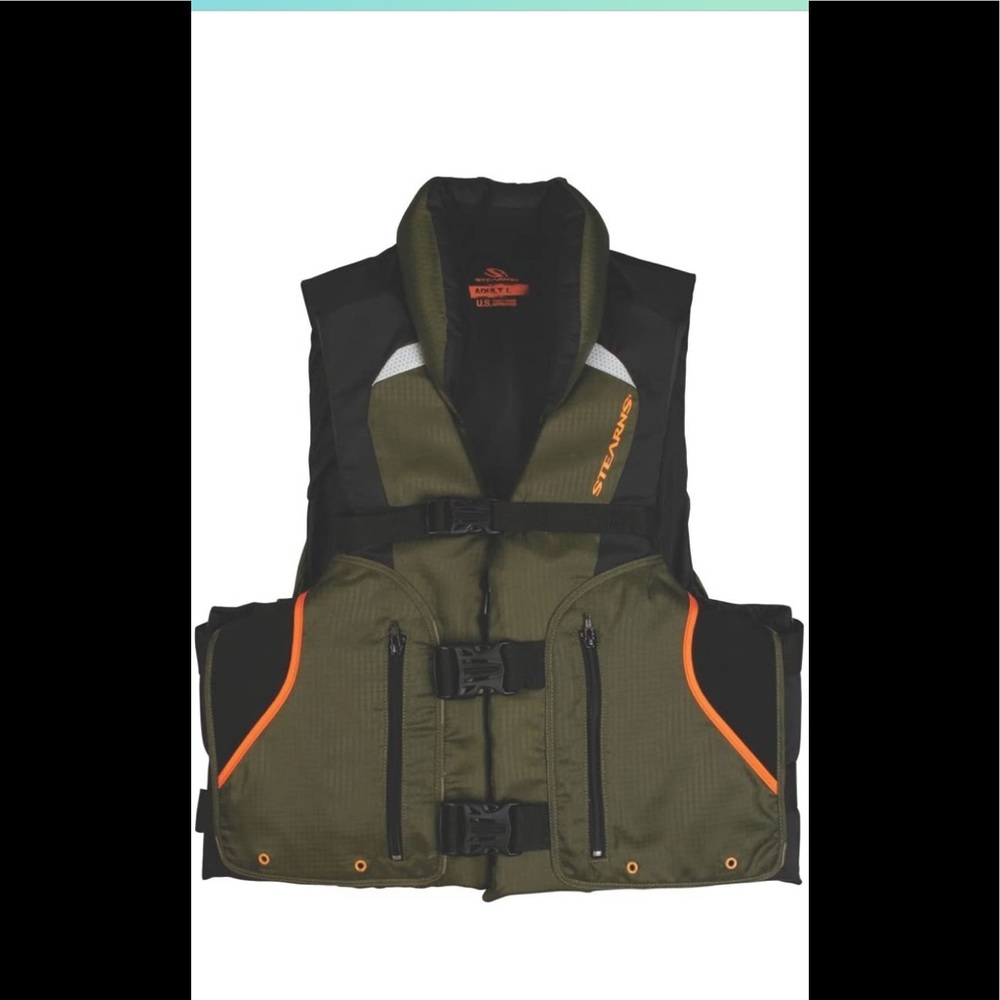 Stearns flotation fishing vest  adult medium